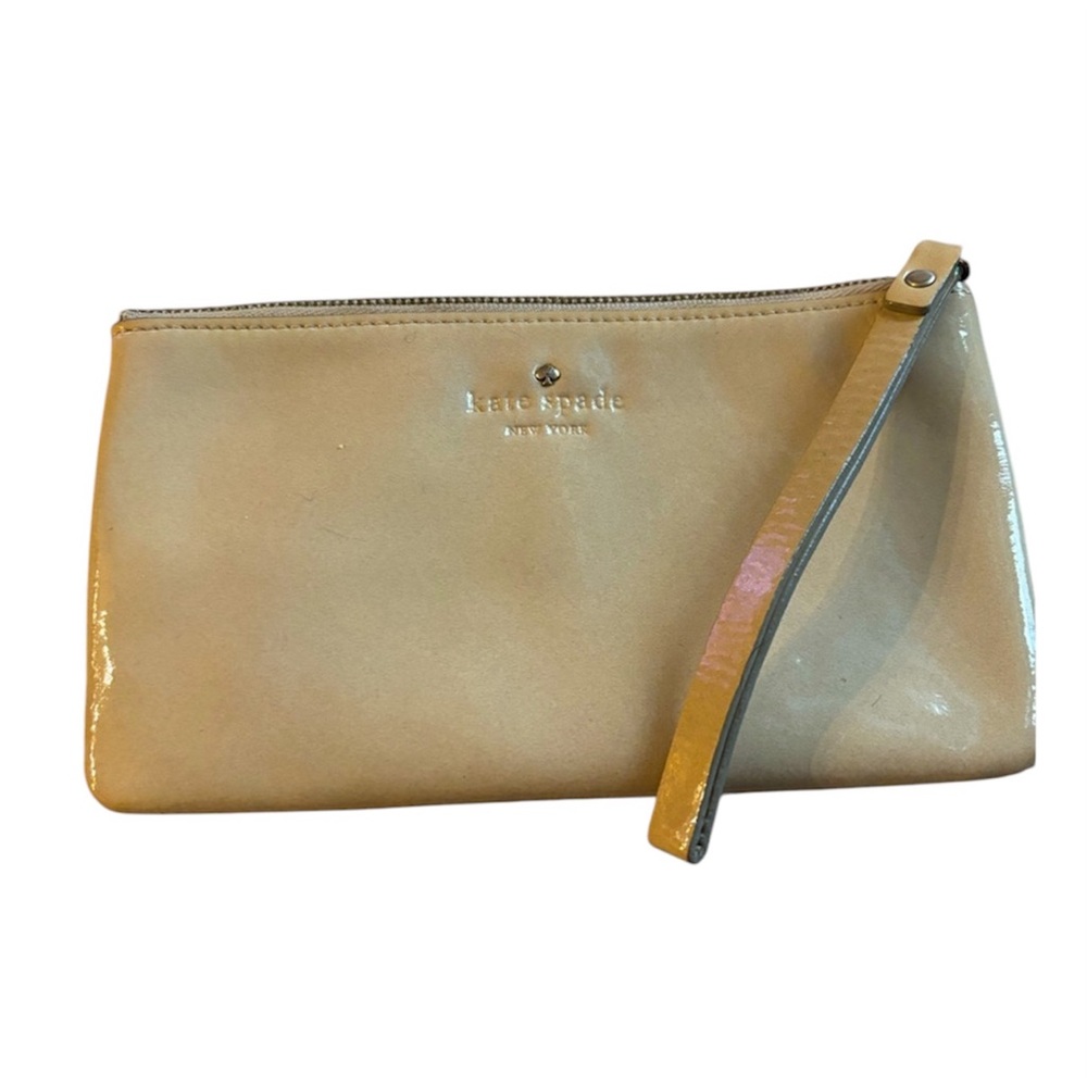 Kate‎ Spade Harrison Street Jenny Ann Metallic Gold Wristlet
